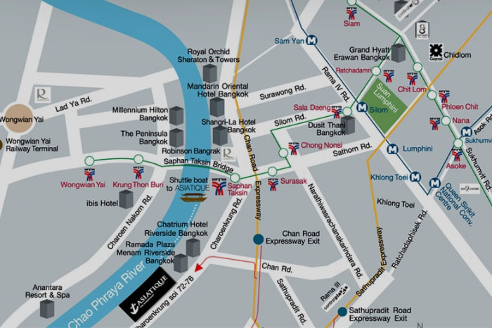 タイバンコクディナークルーズ